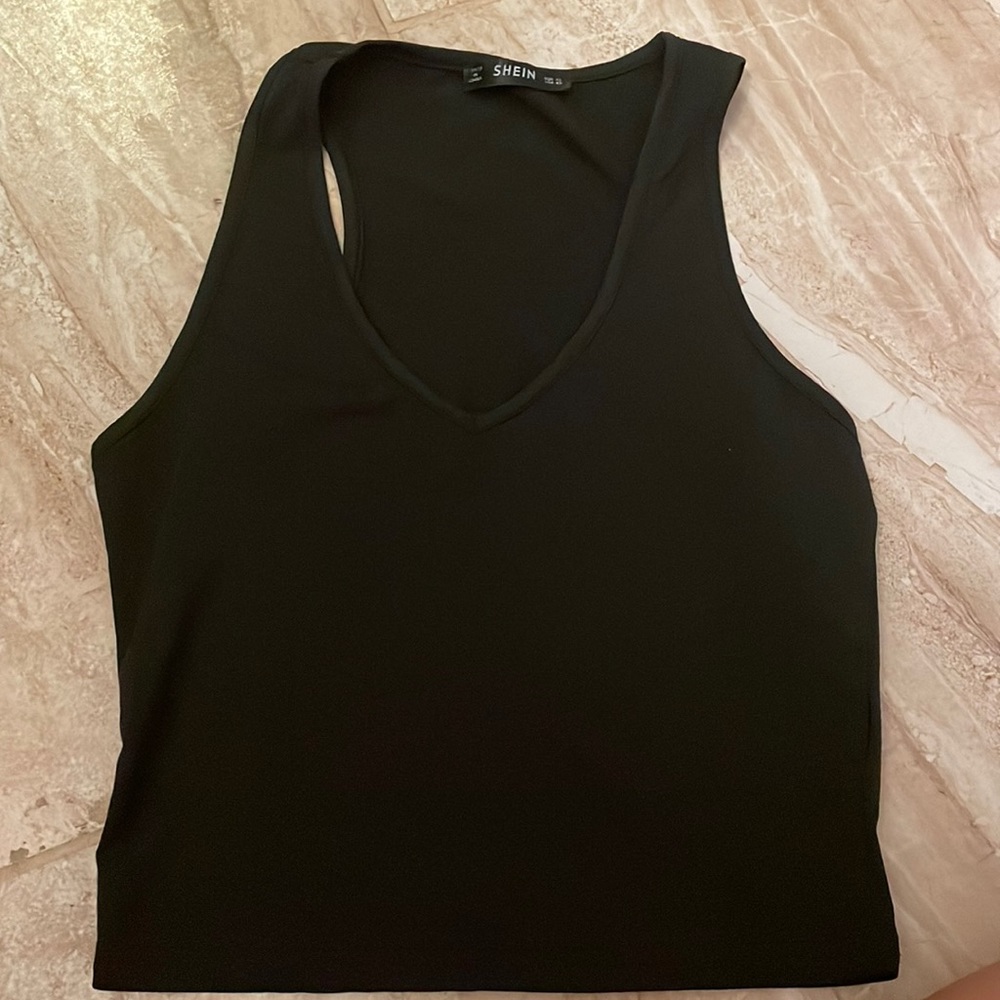 Black Halter Top